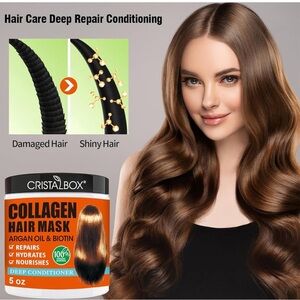 Collagen Hair Mask Treatment,Repair Treatment Deep Conditioning Hair Treatment